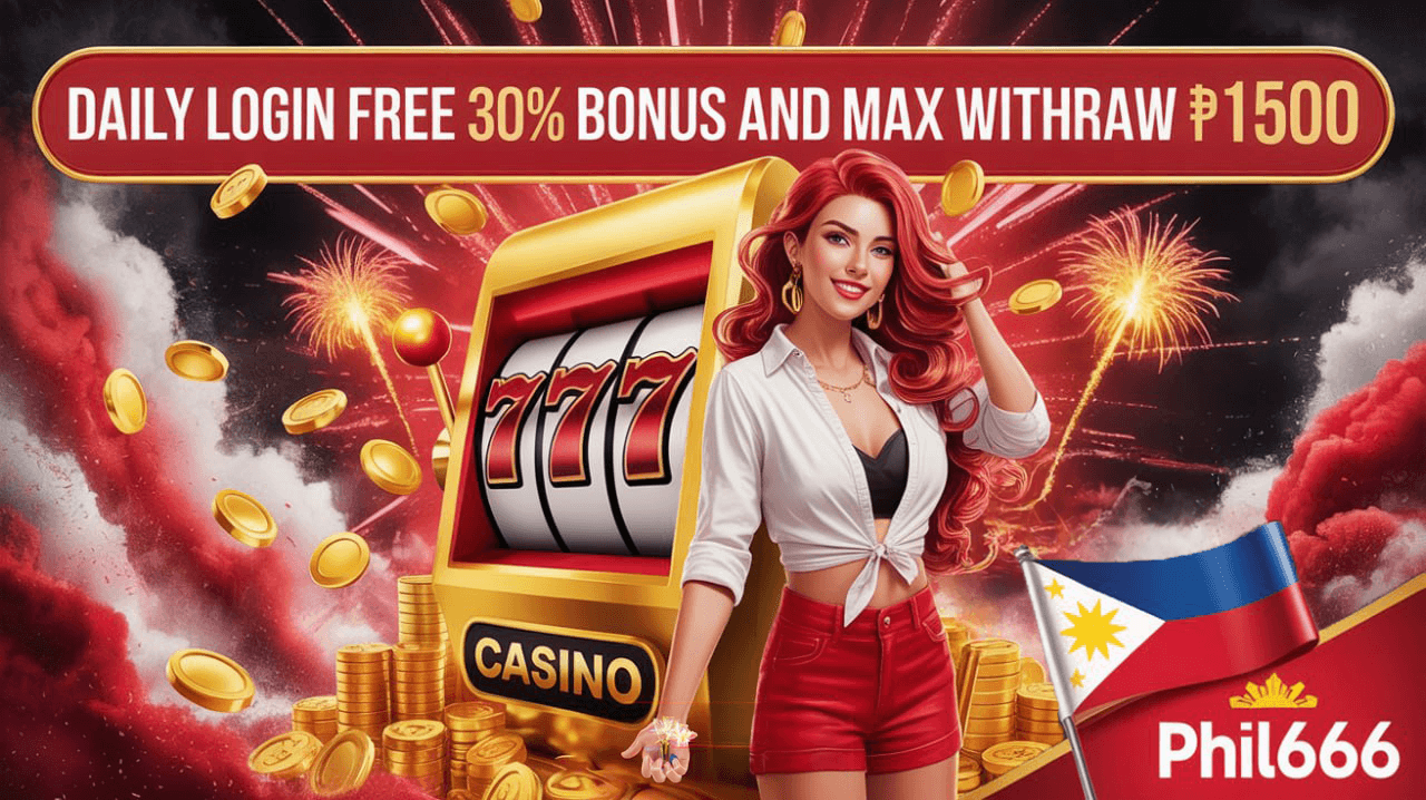 Phil666 - Daily Login Free 30% Bonus and Max Withdraw ₱1500