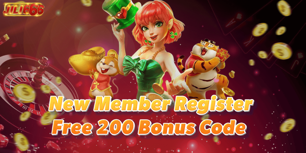 How to Get New Member Register Free 200 Bonus