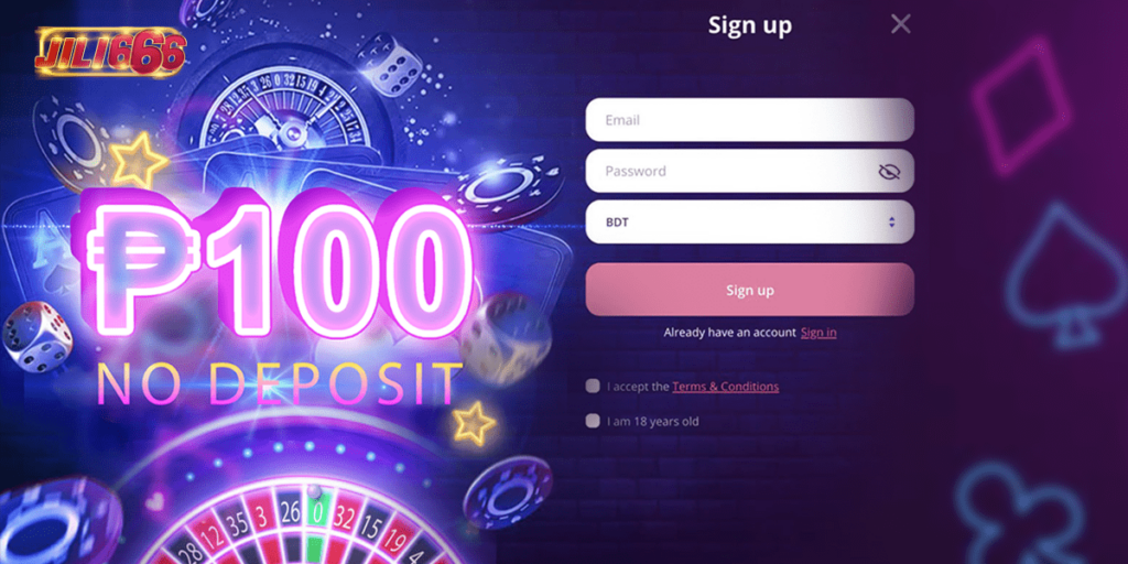 Register a New Member Register Free 100 No Deposit Bonus Philippines