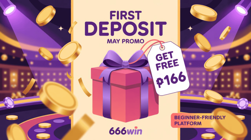 666win - First Deposit Get Free 166 PHP